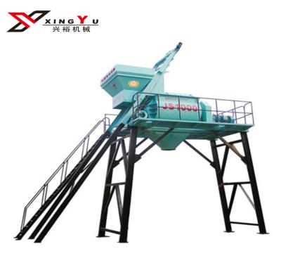 China Good Quality Automatic Twin Shaft Electric Motor Concrete Beton Harge Mixer 1600L for sale