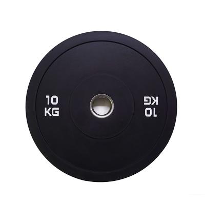 China Universal Accept Customized Barbell Weightlifting Serving Black Gym Sports Dish Rubber Dishes for sale