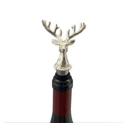 China Factory Direct Wholesale Production Viable High Quality Animal Head Red Wine Bottle Corks for sale