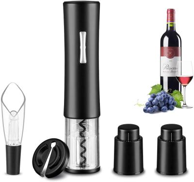 China Sustainable Automatic Electric Wine Opener Wine Bottle Opener With Foil Cutter for sale