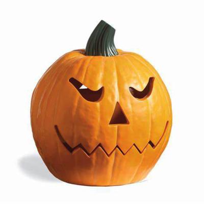 China Holiday Decorations Customized Metal Holiday Party Supplies Halloween Pumpkin Ornaments Halloween Decoration for sale