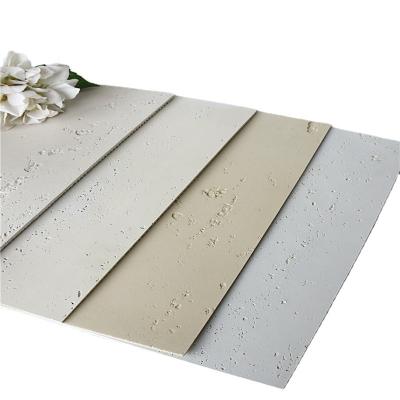 China Modern Building Ceramic Wall Tile Super Thin Bendable Travertine Surface Wall Tile for sale