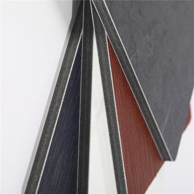 China Indoor 8mm 9mm Natural Wood Colors Wall Veneer Fireproof High Tenacity Wallboard for sale