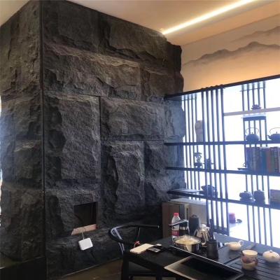 China Artificial stone wall slab 3d faux stone wall panel for house decoration for sale