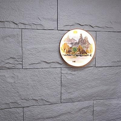 China Vanjoin Artificial Polyurethane Stone Panel Faux Wall PU Cultural Stone For KTV Decor for sale