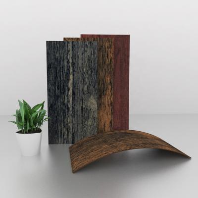 China Building Material Interior Wall Cladding Soft Flexible Wood Grain Tiles for sale