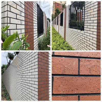 China Exterior Split Brick Decorative Flexible Clay Wall Cladding Ceramic Tiles for sale