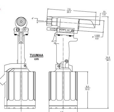 China Best Quality Riveting 245 Hydraulic Fastener Tool Pneumatic Rivet Nut Gun Pneumatic Blind Riveting Machine HK 245 for sale