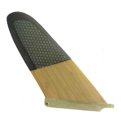 China Single Fin Honeycomb Water Sports Area Manufacturing Surf fiberglass fiberglass racing fin single fin for sale