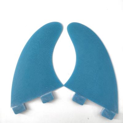 China Water Sports Area Longboard Cable Fin Double Soft Bite Twins Side Fin For Surfboard for sale