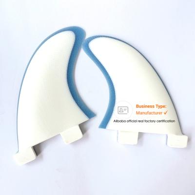 China Water Sports Area OEM Honeycomb Twins Tag Fins Surfboard Twin Board Long Board Windsurf Fin for sale