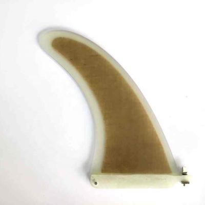 China New Design SUP Center Fin Water Sports Area Accessories Transparent Fiberglass Surfboard Single Fins for sale