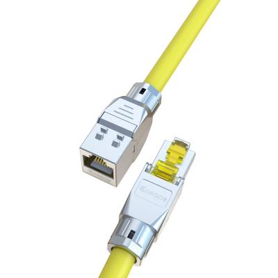 China Network cabling system cat6 cat6a cat7 cat8 SFTP RJ45 male to RJ45 extension network cable LAN cable patch cord female cable for sale