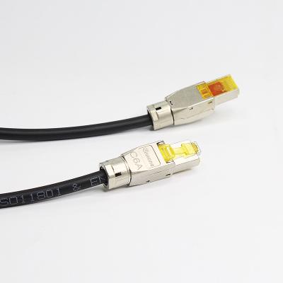 China Cat6 Network Cabling System Ethernet Cable Double Shielded STP Network Cable Patch Cord Communication Cables for sale