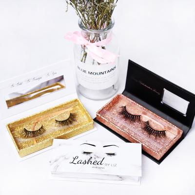 China Free Sample Wholesale Natural 100% Mink Hair 3d Mink Eyelashes Synthetic One Dollar 25mm Soft Eyelashes for sale