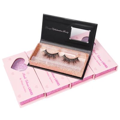 China Free Sample Natural Soft False Eyelashes 22mm False Eyelashes Free Shipping Custom Dramatic Lashes for sale