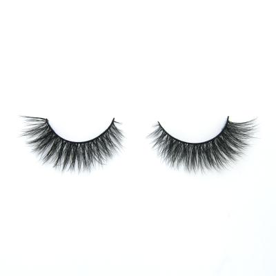 China Wholesale Natural Soft Mink Fur Eyelashes 100% Real Siberian Lashes 3d Lashes for sale