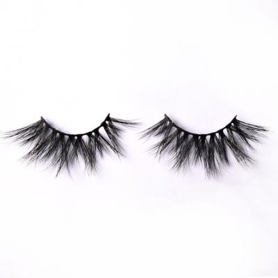 China 25mm Private Label Natural Soft Dramatic 6d Mink Long Lashes Top And Bottom Lashes for sale