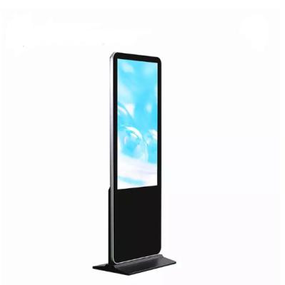 China Build In Camera Dual System Indoor Interactive Touch Screen Digital Led Ware Floor Standing Advertising Displays for sale