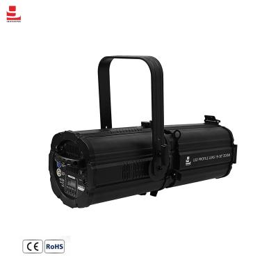 China Electric Studio Room Gobo Project LED Cob Adjustment Zoom Profile Light for sale