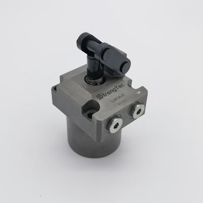 China 15.2 For Hydraulic Press Machine Single Acting Hole 35mm Lever Flange Hydraulic Cylinder And Mounting Jig LHP35-R for sale