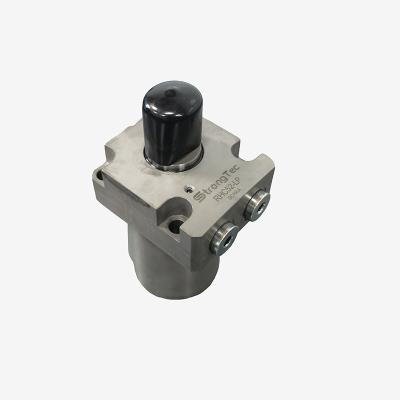 China 14.2 RHC52-LP Acting Double Swing Clamp Pneumatic Cylinder Hydraulic Swing Clamp for sale