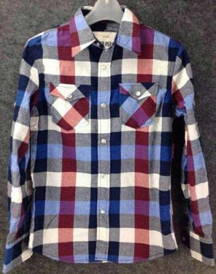 China men Cheap plaid blouse stocklots full sleeve tops stock,man clothes inventory wholesaler for sale