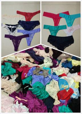 China factory assorted women ladies mature sexy lace lingerie T-back underwear panties stock lot for sale