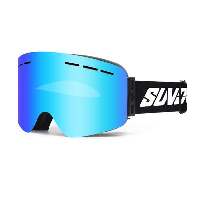 China Fashion/Retro/Vintage Magnetic Goggles Ski Sunglasses Snowboard Shield Magnetic Snowboard Glass Snow Skiing for sale