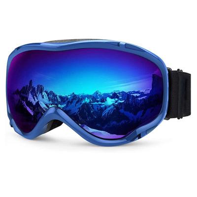 China Fashion/Retro/Vintage Ski Goggles Helmet Wide View Custom Made Ski Goggles Extra Lens for sale