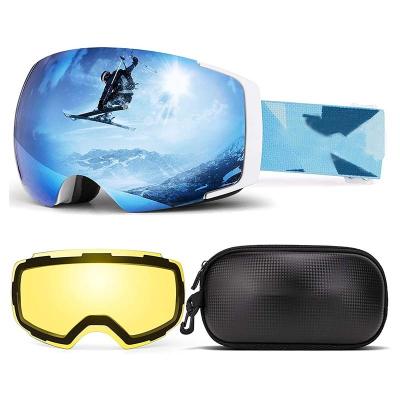 China Fashion/Custom Wholesale Retro/Vintage Ski Goggles Japan Own Brand Ski Goggles Snowboard Uv 400 for sale