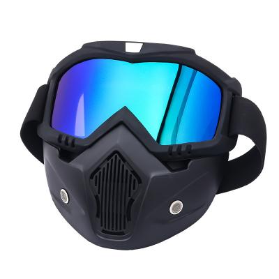 China Fashion / Retro / Vintage Motocross Classic Goggles Mask Anti Fog Full Face Goggles for sale