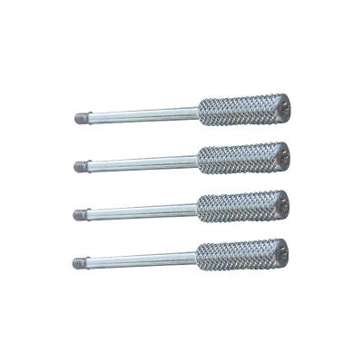 China Carbon Steel Plated Stainless Steel Thumb Screws #4-40 UNC 49mm en venta