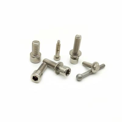 China Custom Made 316L Stainless Steel Hexagon Socket Screw Drop Resistant Bolt Hexagon Socket Glue Screw for sale