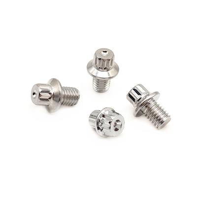 China Custom Non Standard Flange Anti Theft Screws Stainless Steel Flower Anti Slip Screws for sale