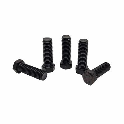 China High-Strength Hexagon Head Screw British-American External Hexagon Bolt Plated With Dacromet Black Bolt for sale