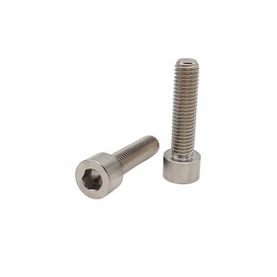 China Crown Mark Processing Custom-Made Pure Titanium Cup Head Hexagon Screw Titanium Alloy Hexagon Screw for sale