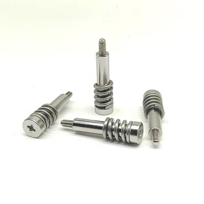 China Mechanical Engineering Nickel Plated Cross Spring Assembly Screws For Radiators for sale