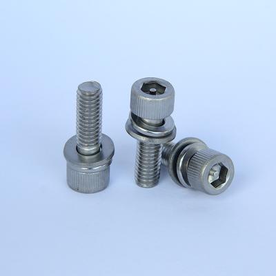 China SS316 SEM Screws Stainless Steel Security schraubt Hexen-Sockel M6x35 verfügbare Maschinen-Schrauben ODM mit Waschmaschinen SEM Screws zu verkaufen