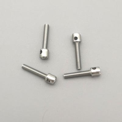 China lead seal screw for 3 Phase Electric Meter For Mini Grid Rual Electrification Sealing Screws  Stainless Steel Meter Screws Sealing Screw For Energy Meter Zinc Coating Capstan Screw for sale