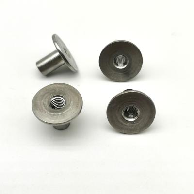 China Hohler Rivet aus Edelstahl T-Kappe ANSI Standard 1.583g Gewicht 13x10mm Hohler Tubular Rivet aus Stahl zu verkaufen