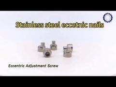 Hexagonal Eccentric Adjustment Screw Nails Stainless Steel Precise Polishing