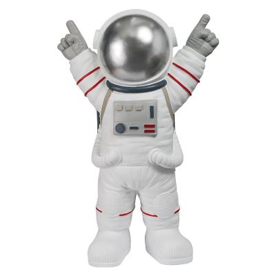 China Europe Resin Astronaut Cartoon Life Sizes Figurines For Home Office Decoration for sale