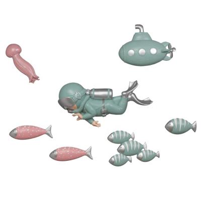 China Beautiful/Realistic Resin Statue Accessories Aquarium Submersible Home Decor For Kids Room for sale