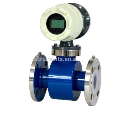 China SS316L Integral Liquid Monitoring Flow Meter Electromagnetic Low Pressure 1inch DN25mm for sale