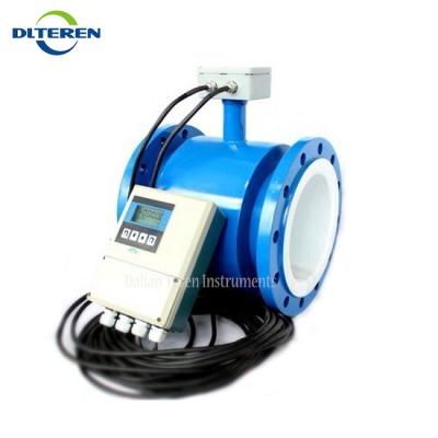 China High Accuracy SS316L (Standard) Remote Reading Lot Management Slot Type Electromagnetic Flow Meter for sale