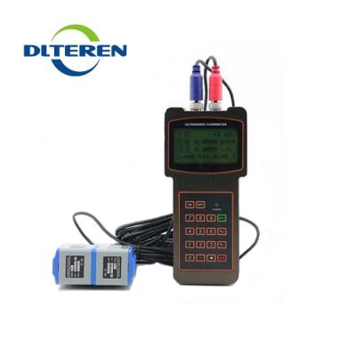 China DLTEREN TDS-100H Portable Ultrasonic Flow Meter Measuring Instruments Hold On Type Ultrasonic Flow Meter 15mm - 6 for sale