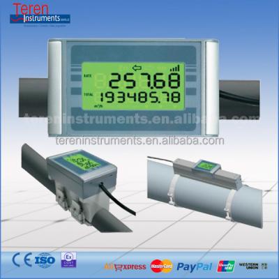 China wifi ultrasonic flowmeter meter ABS Teren-UFM315K water flow cooling instruments for sale