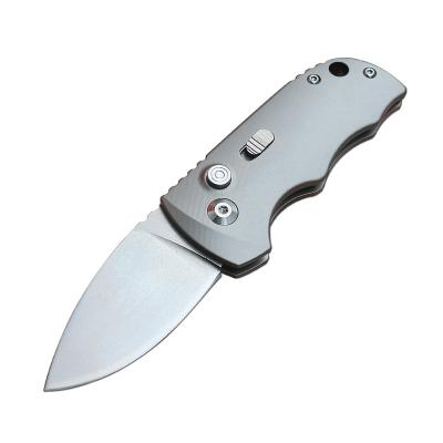 China Easy Carry Horizontal Folding M390 Knife With CT4 Titanium Alloy Handle for sale