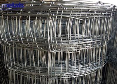 China Galvanized Field Wire Mesh screen Fence Hinged Knot For Cattle 50m for sale